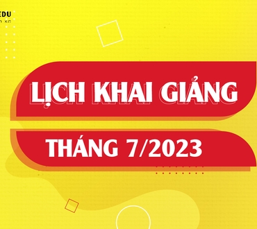 Lịch khai giảng khóa học tiếng Đức tháng 7/2023