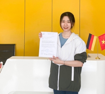 Hoàng Thị Thanh Nhàn trở thành điều dưỡng viên chuyên nghiệp tại Berlin với lương khủng 35 triệu/tháng cho năm đầu tiên vừa học vừa làm