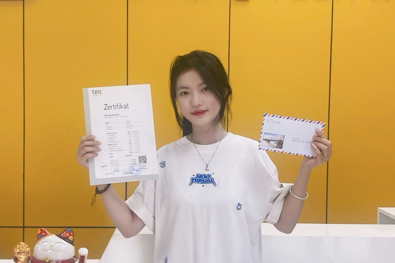 Nguyễn Thị Lan chọn Tân Thành Edu hiện thực hóa ước mơ làm việc ngành NHKS