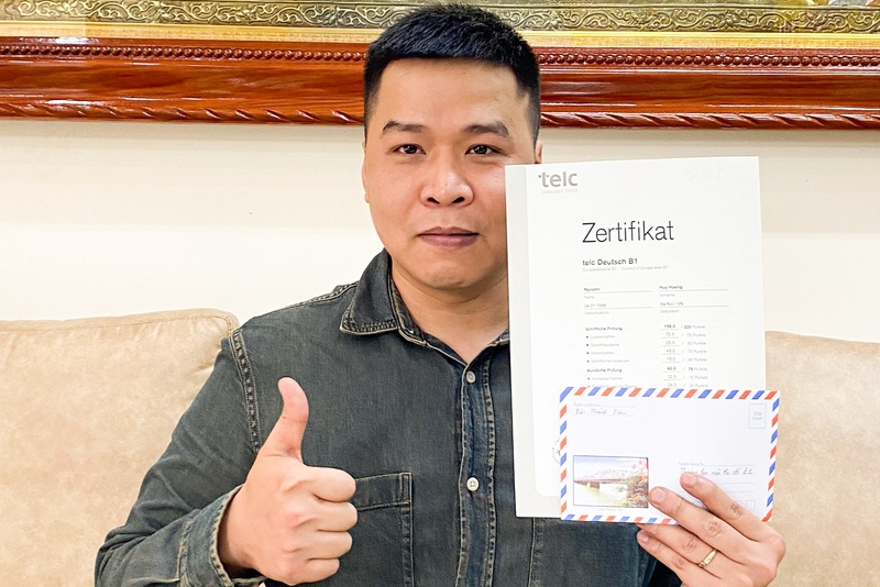 Nguyễn Huy Hoàng - Du học nghề Đức ở độ tuổi 36 