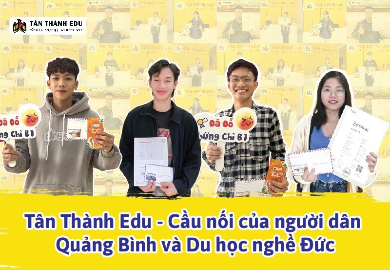 Du học nghề Đức tại Quảng Bình: Cánh cửa rộng mở cho tương lai