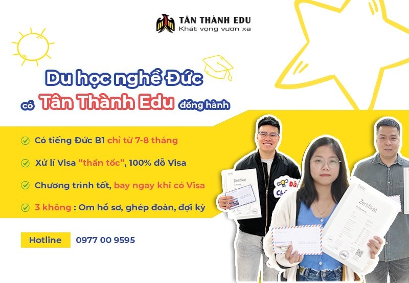 LÝ DO NÊN LỰA CHỌN DU HỌC NGHỀ ĐỨC TẠI TÂN THÀNH EDU