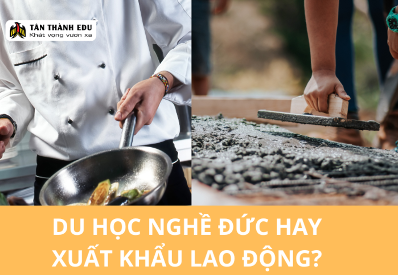 Du học nghề Đức và Xuất khẩu lao động có giống nhau không?