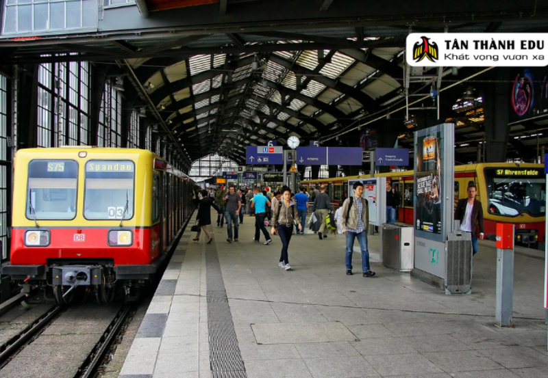 Làm quen với hệ thống giao thông công cộng tại Đức