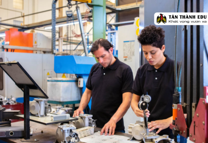 Quy định và công việc làm thêm tại Đức khi học nghề