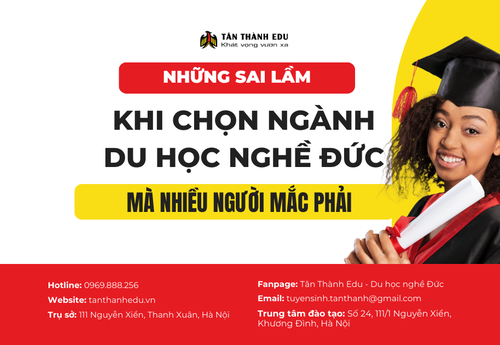 6 Sai Lầm Khi Chọn Ngành Du Học Nghề Đức Nhiều Người Mắc Phải
