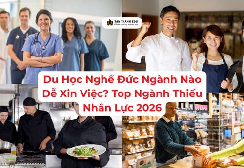 Du Học Nghề Đức Ngành Nào Dễ Xin Việc? Top Ngành Thiếu Nhân Lực 2026