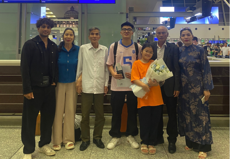 CHÚC MỪNG HỌC VIÊN CAO HOÀNG CHÁNH TÍN ĐÃ XUẤT CẢNH THÀNH CÔNG SANG ĐỨC THEO DIỆN VISA 17D