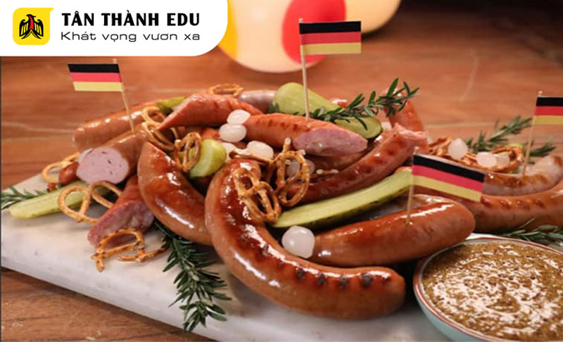 Xúc xích - niềm tự hào của nền ẩm thực nước Đức