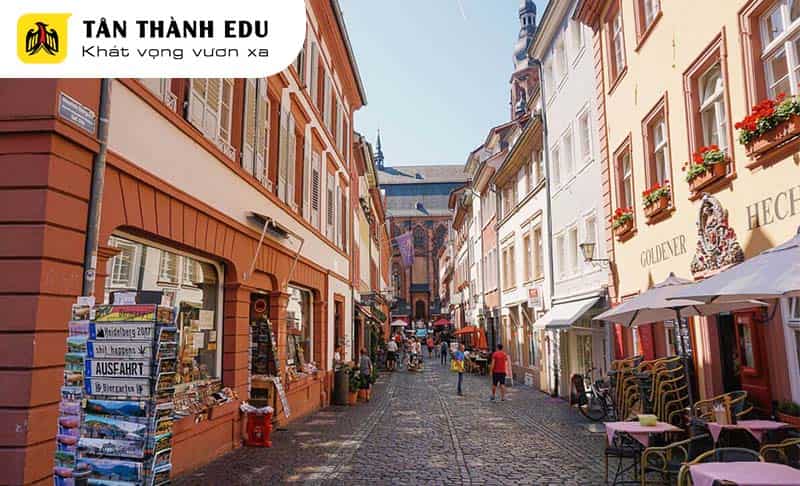 Thành phố Heidelberg thành phố cổ của Đức