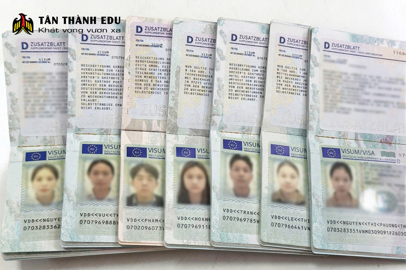 Tỷ lệ đỗ visa đi du học nghề tại Đức của học viên Tân Thành Edu là 100%