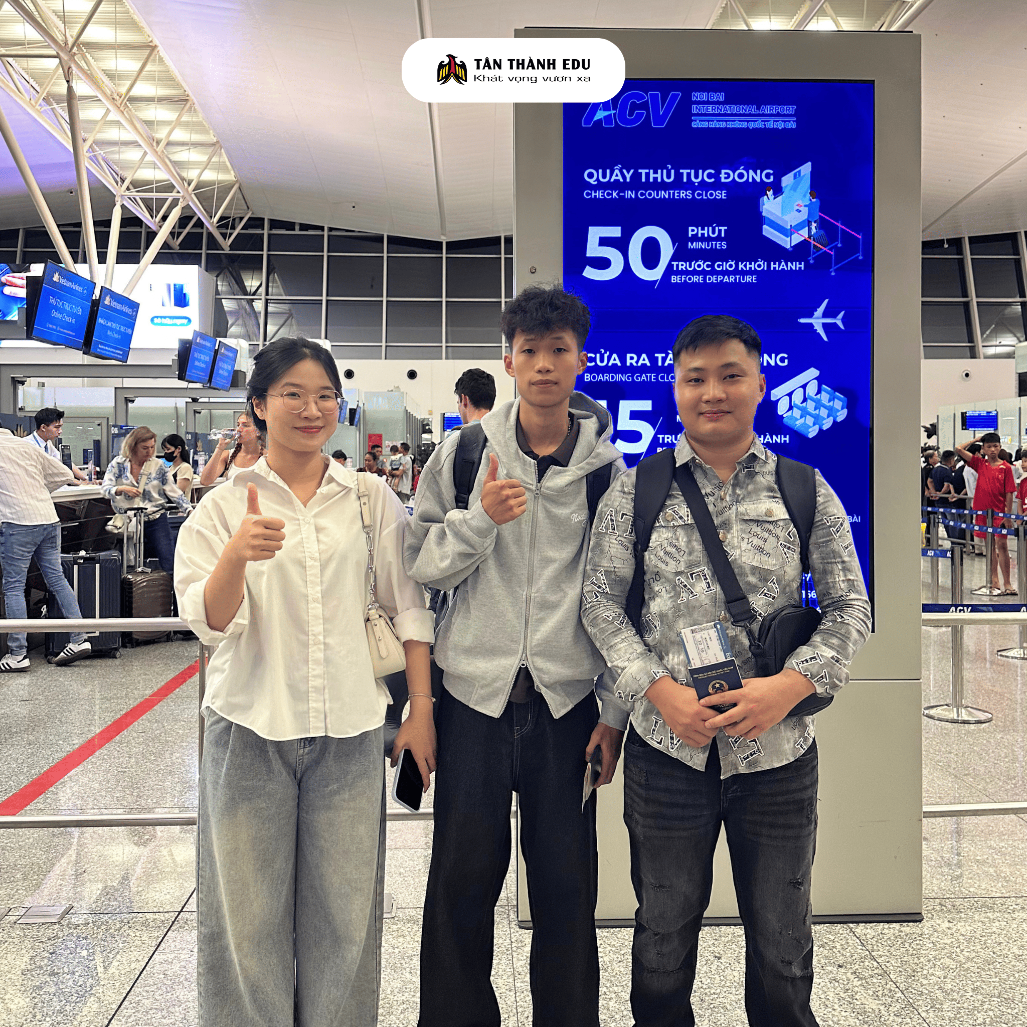 Tân Thành Edu đồng hành cùng học viên